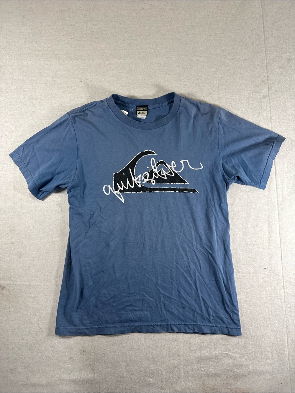 Quicksilver The Board Riding Co Shirt Vintage Quicksilver Surf Shirt Faded